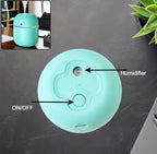 Portable Lighting Mini Humidifier Usb Personal Desktop Air Humidifier For Baby Bedroom Travel Office Home With Light Cool Mist Humidifier Essential Oil Diffusers Cool Mist Humidifiers (250 Ml)