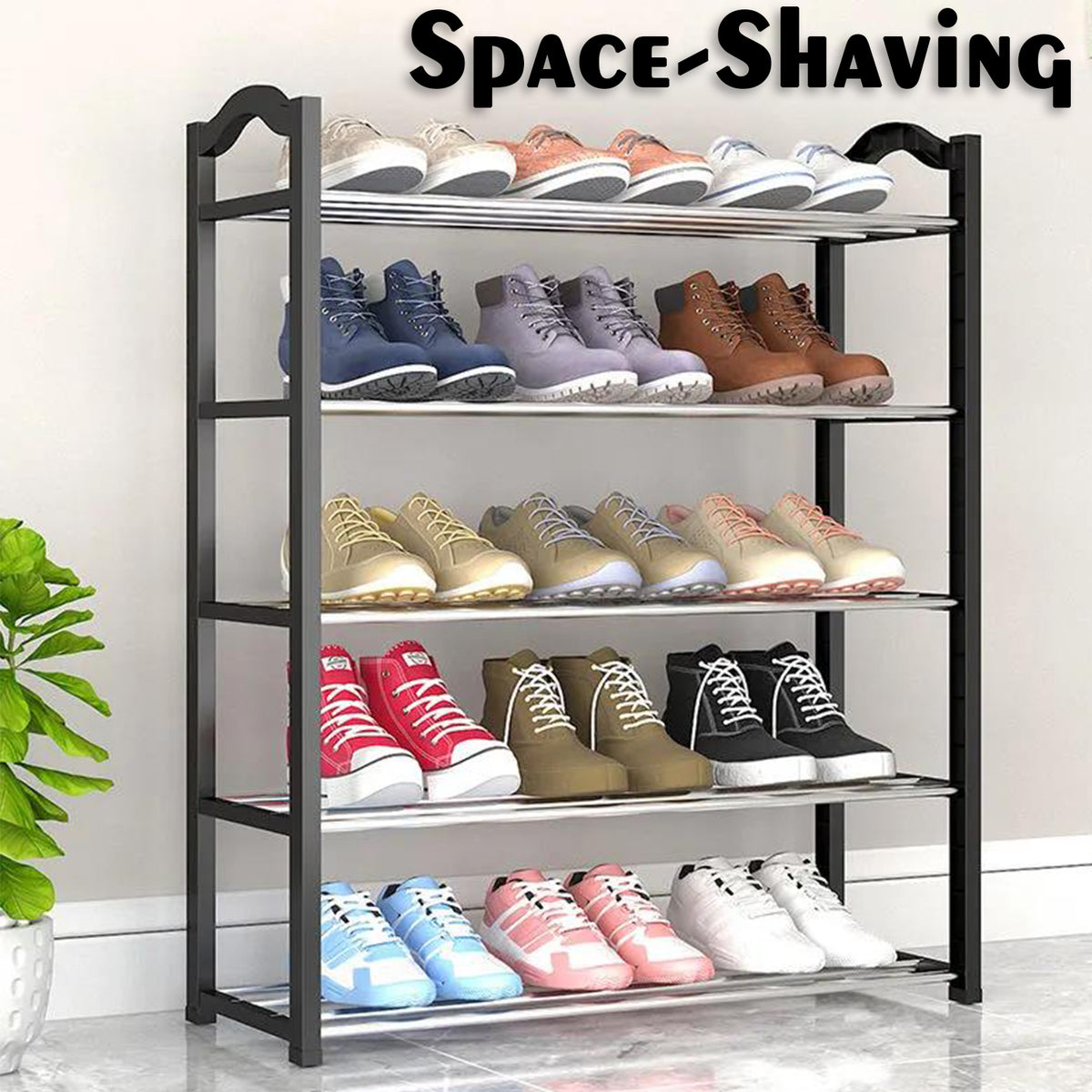 9106 4 Shelves Shoe Rack